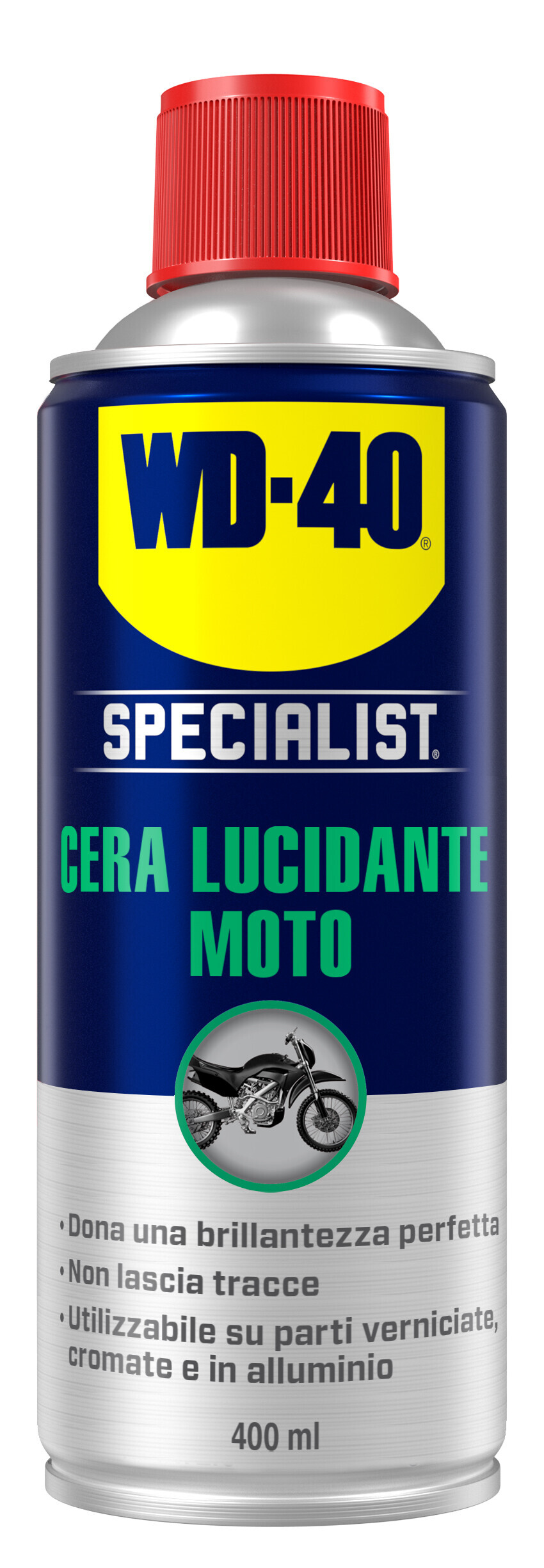 WD-40, Specialist - Cera Lucidante Per Moto - 400 ml