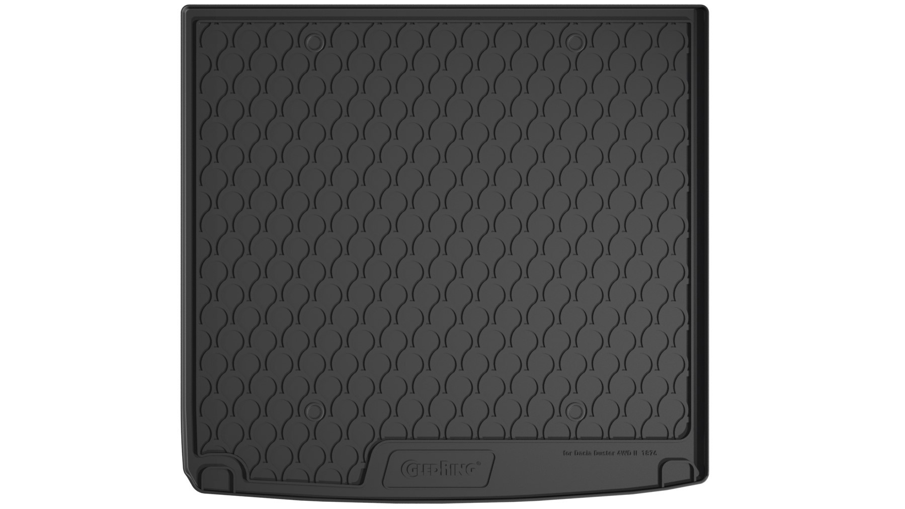 Vasca Baule Su Misura In Gomma Sintetica - Compatibile Per  Dacia Duster (02/18>05/24)