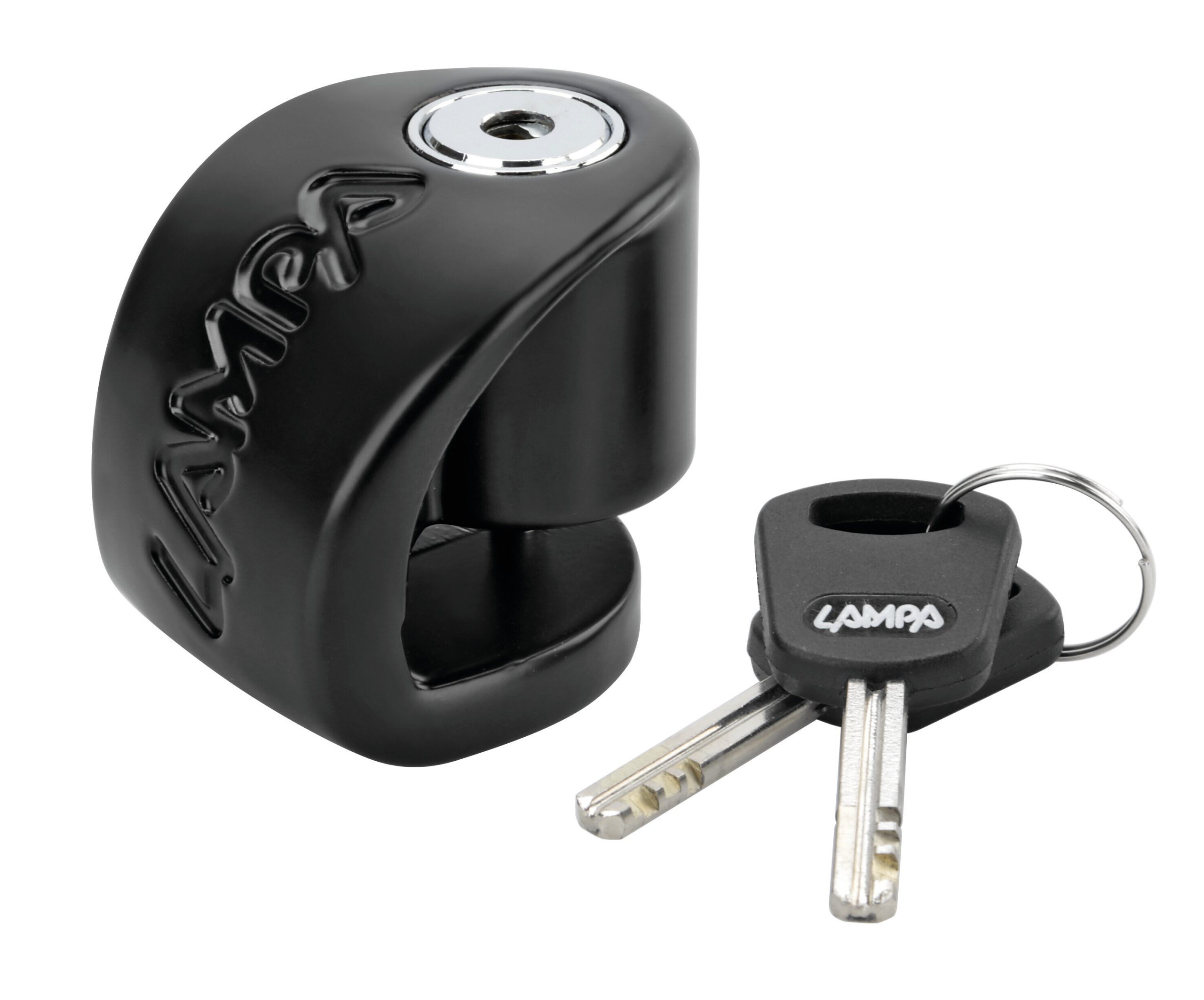 Stone Xs, Lucchetto Bloccadisco - Perno Ø 5,5 Mm - Nero