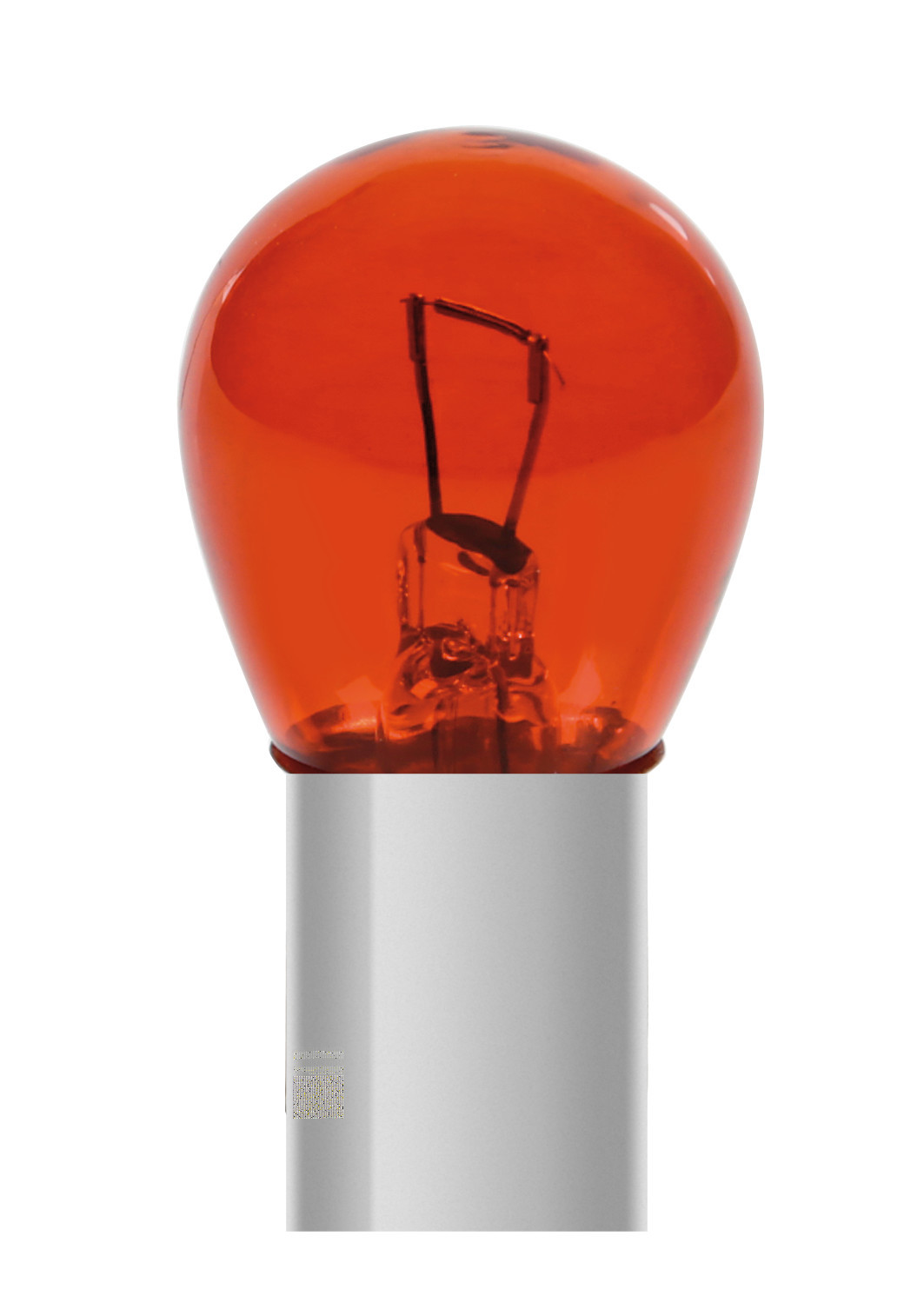 12v Red Dyed Glass, Lampada 1 Filamento - (p21w) - 21w - Ba15s - 2 Pz  - Scatola