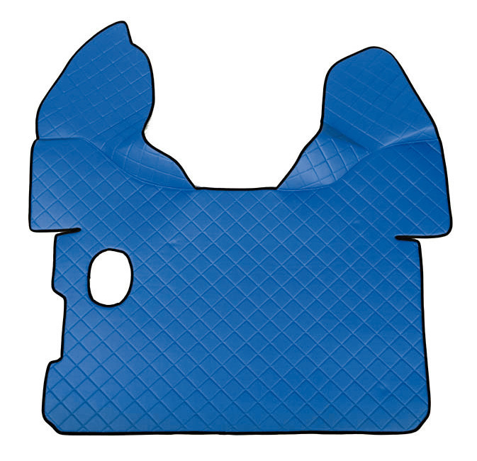 Tappeto Centrale In Skeentex - Blu - Compatibile Per Daf Xf 105 (02/04>12/14) Manuale, Con Webasto - Daf Xf 106 (10/12>05/21) Manuale, Con Webasto
