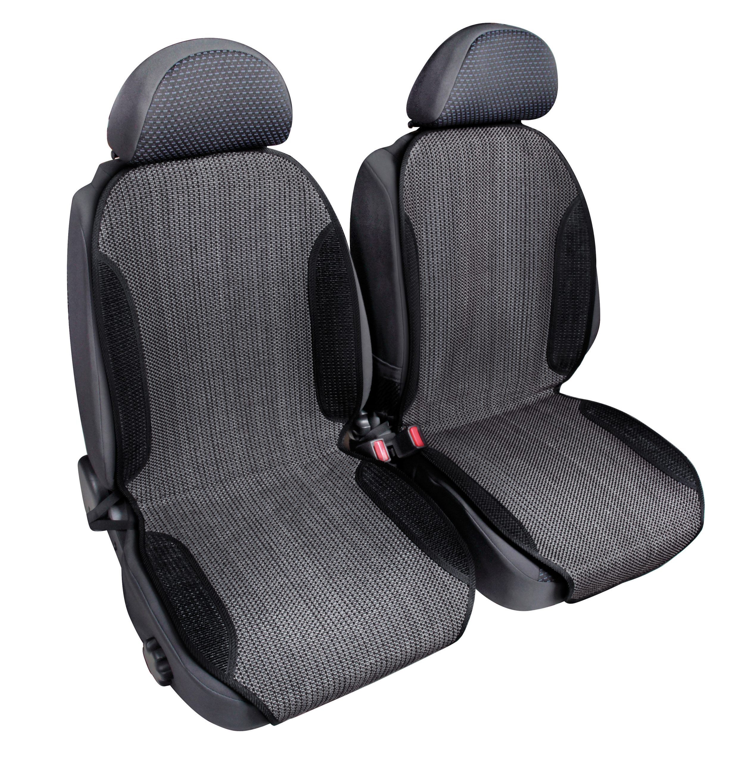 Sporting Fresh, Coppia Schienali In Fibra Naturale - Antracite