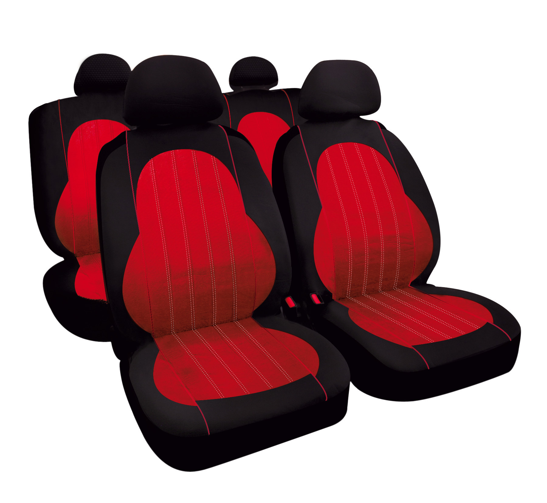 Alissa, Set Fodere Coordinate - Rosso