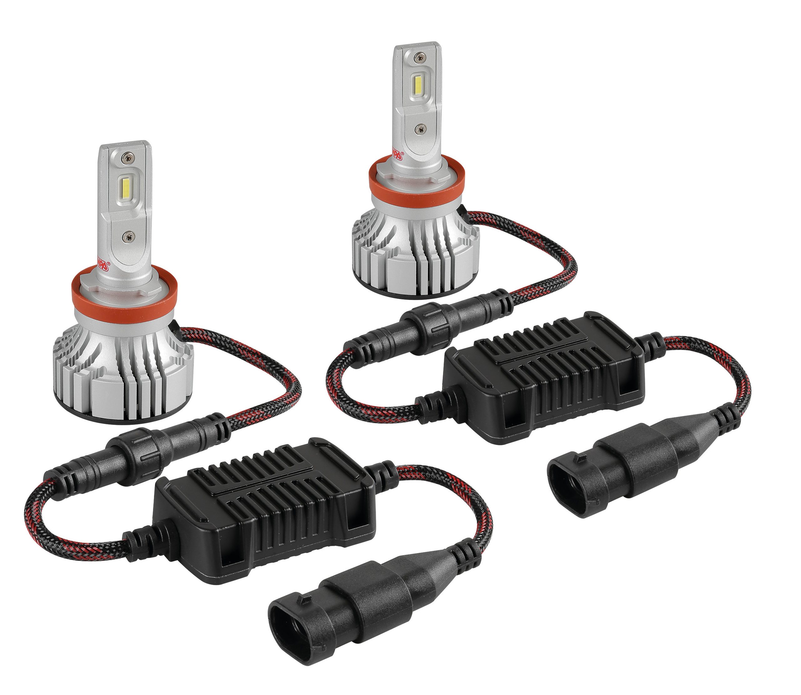 9/32v Halo Led Serie 7 Compact - (h8-H9-H11-H16) - 36w - Pgj19-X - 2 Pz  - Scatola