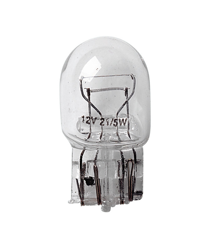12v Lampada Con Zoccolo Vetro - W21/5w - 21/5w - W3x16q - 2 Pz  - Scatola
