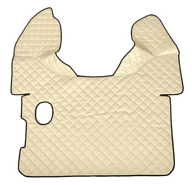 Tappeto Centrale In Skeentex - Panna - Compatibile Per Daf Xf 105 (02/04>12/14) Manuale, Con Webasto - Daf Xf 106 (10/12>05/21) Manuale, Con Webasto