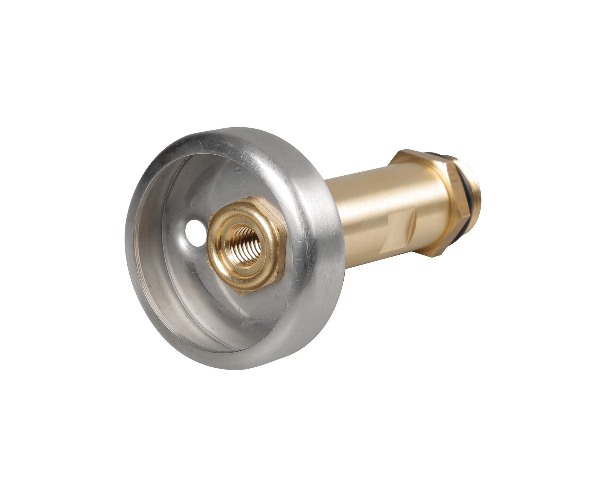 Adattatore Gpl - Dish (italia) - W21,8 - 95 Mm - Ottone / Acciaio Inox