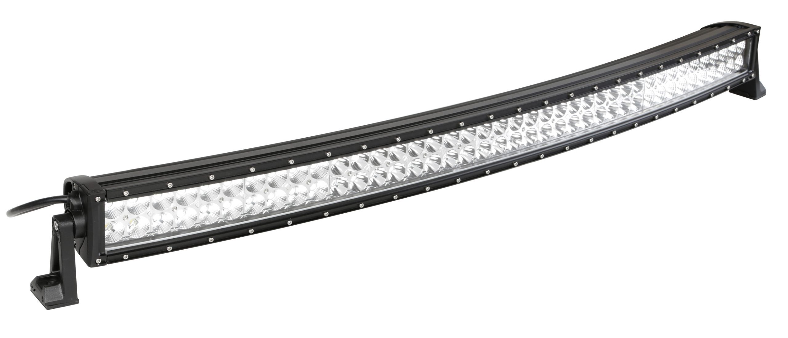 Barra A Led Con Struttura Curva In Alluminio, 12/24v - 110 cm