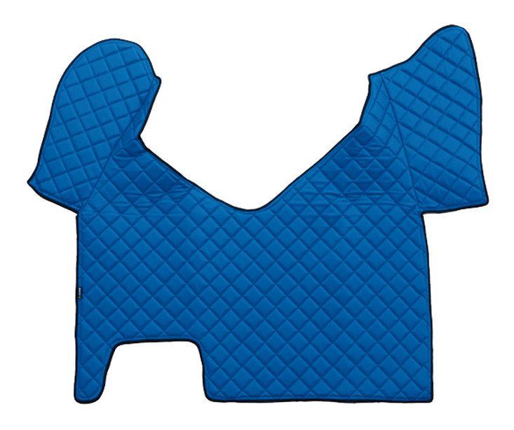 Tappeto Centrale In Skeentex - Blu - Compatibile Per Iveco Stralis (08/02>12/12) Automatico, Cabina Larga - Iveco Stralis (07/12>12/19) Automatico, C