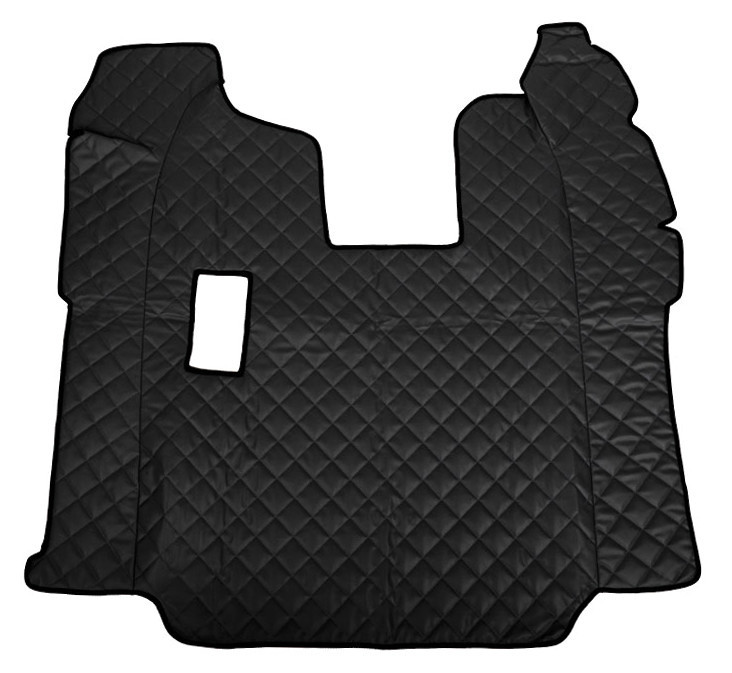 Tappeto Centrale In Skeentex - Nero - Compatibile Per Scania R Serie 6 (09/09>08/13) Manuale - Scania R Serie 6 - Streamline (09/13>12/17) Manuale