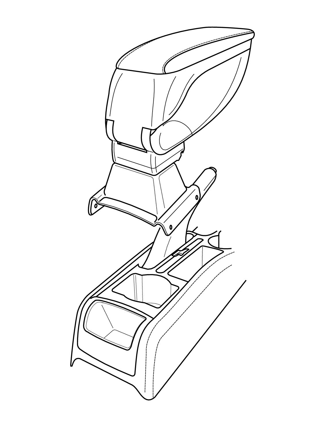 Attacco Bracciolo - Compatibile Per  Skoda Yeti (10/09>12/17)
