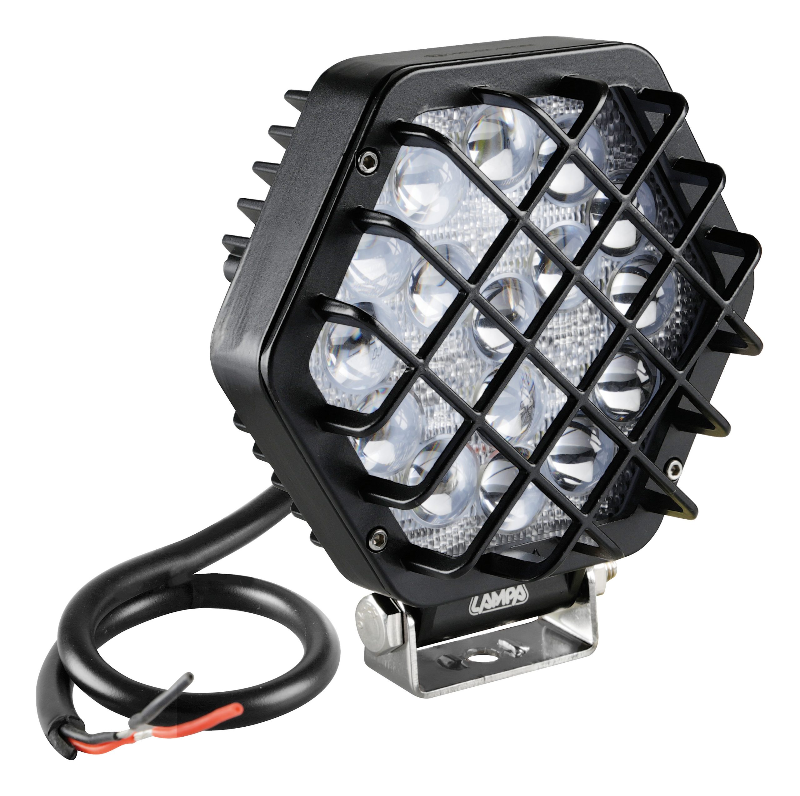 WL-22, Faro Ausiliario A 16 Led - 12/24v - Bianco