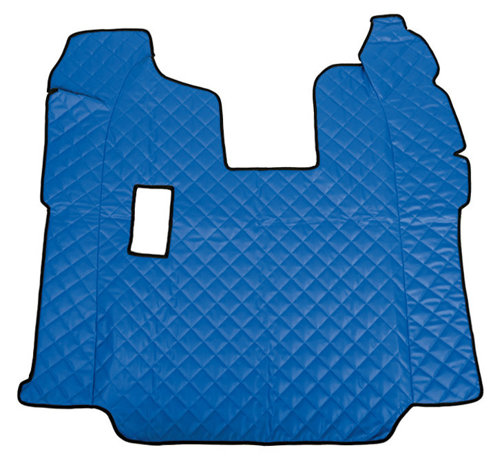 Tappeto Centrale In Skeentex - Blu - Compatibile Per Scania R Serie 6 (09/09>08/13) Manuale - Scania R Serie 6 - Streamline (09/13>12/17) Manuale