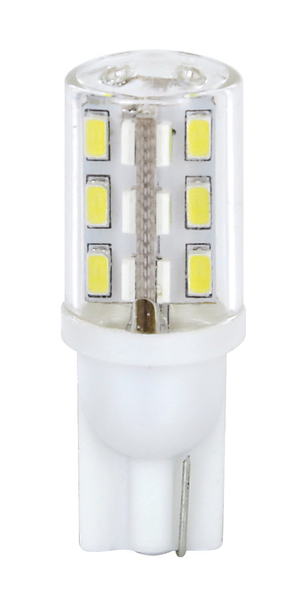 10/30v MegA-Led 24 - 24 Smd X 1 Chip - (t10) - W2,1x9,5d - 2 Pz  - D/blister - Bianco
