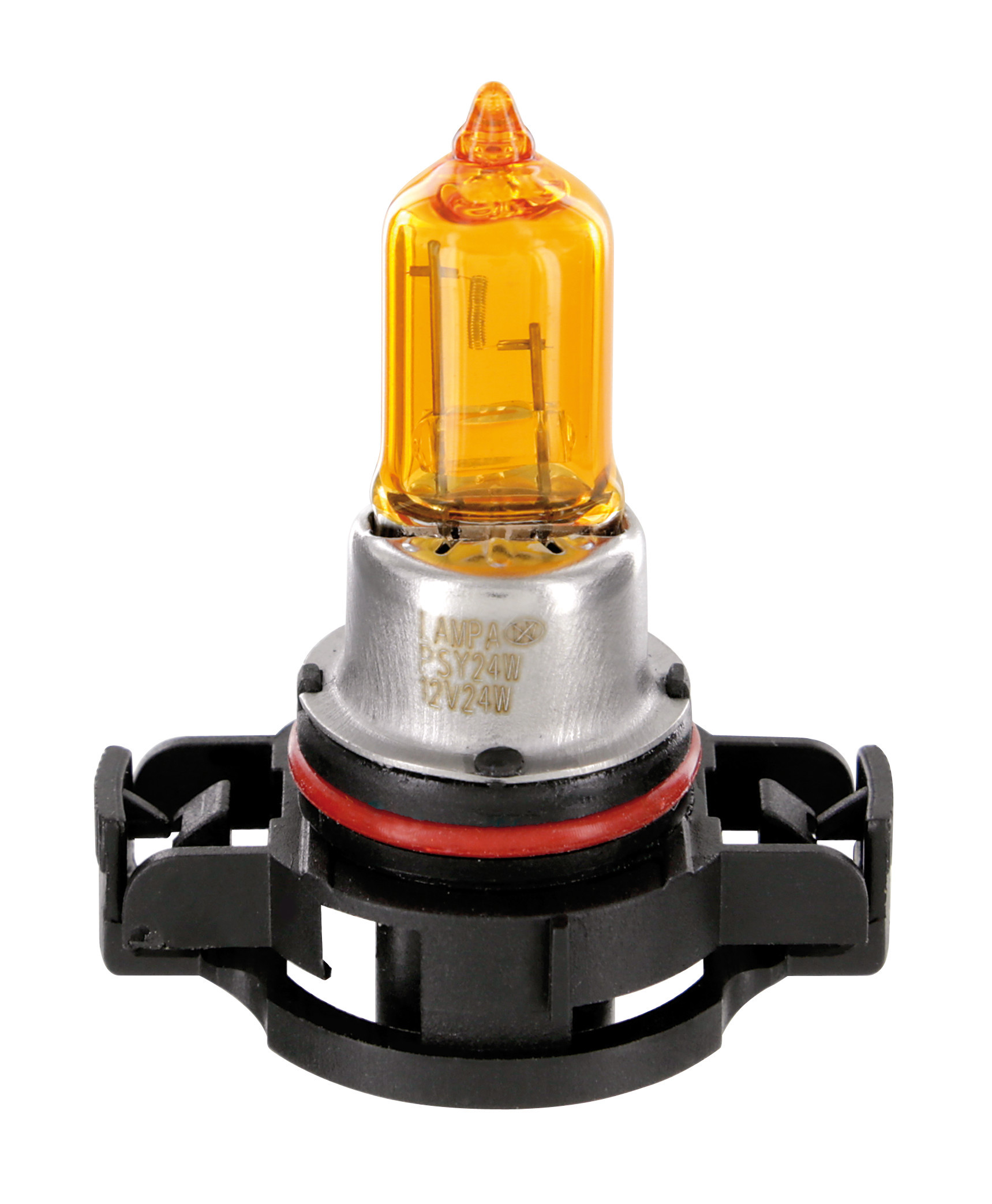 12v Lampada Alogena - Psy24w - 24w - Pg20-4 - 1 Pz  - Scatola - Arancio