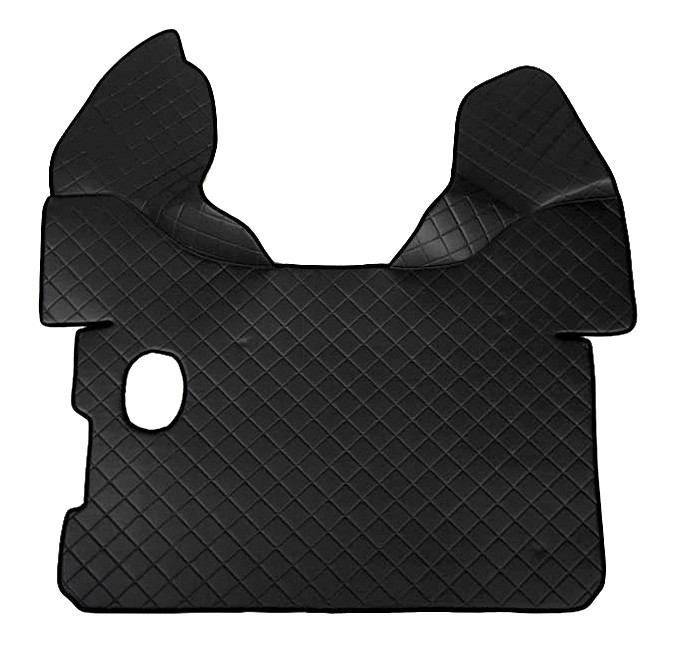 Tappeto Centrale In Skeentex - Nero - Compatibile Per Daf Xf 105 (02/04>12/14) Manuale, Con Webasto - Daf Xf 106 (10/12>05/21) Manuale, Con Webasto