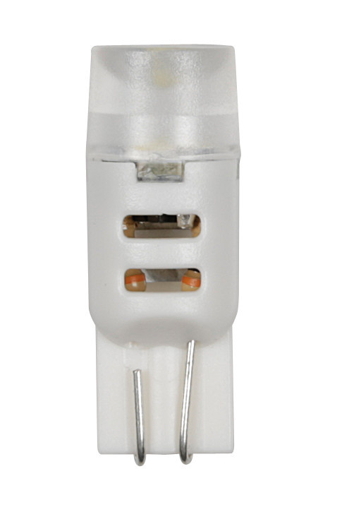 12v MegA-Led 3 - 3 Smd X 1 Chip - (t10) - W2,1x9,5d - 2 Pz - D/blister - Bianco - Doppia Polarità