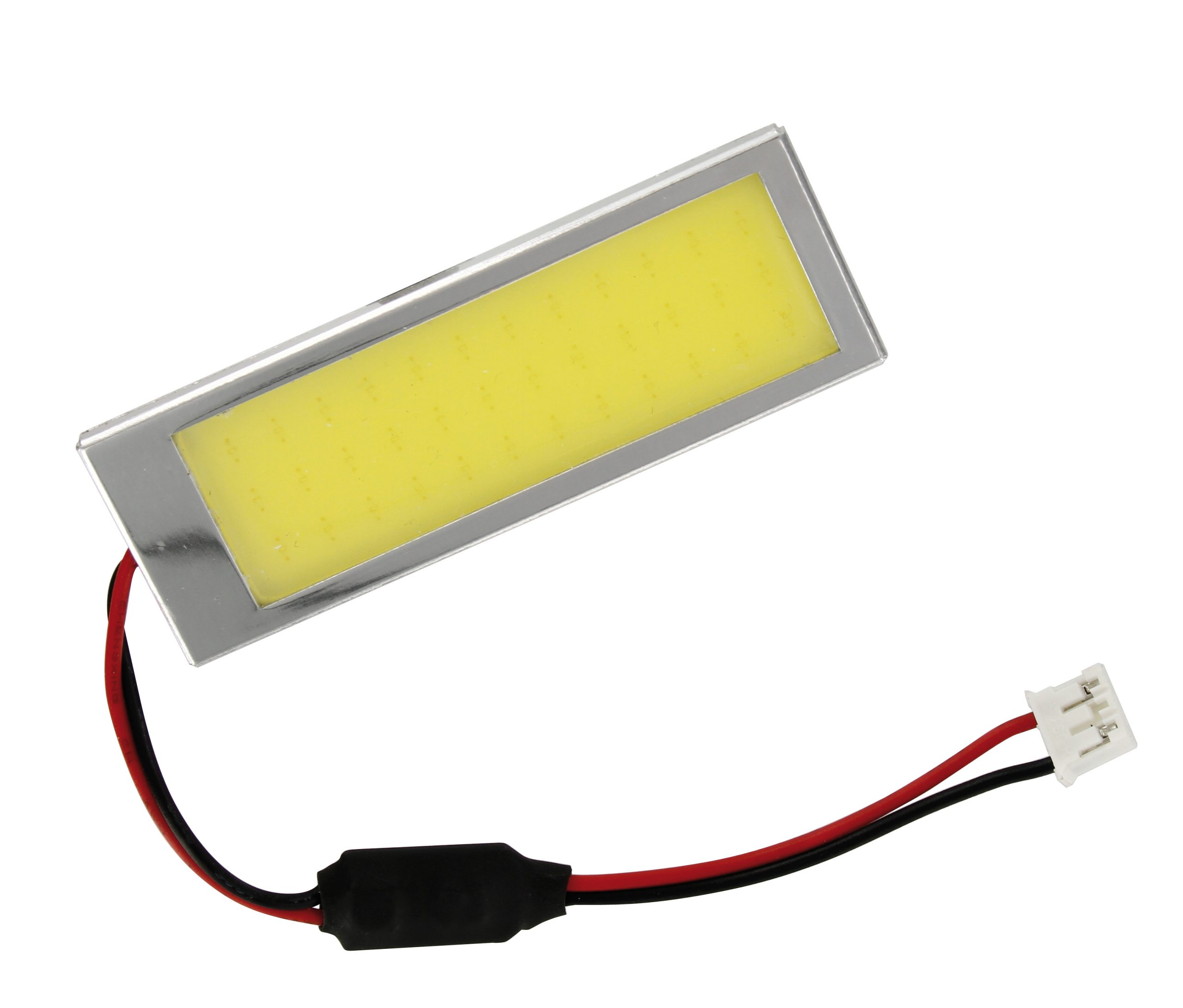 10/30v MegA-Led - Pannello Cob 36 Chips - 60x20 Mm - 2,4w - 1 Pz - Scatola - Bianco