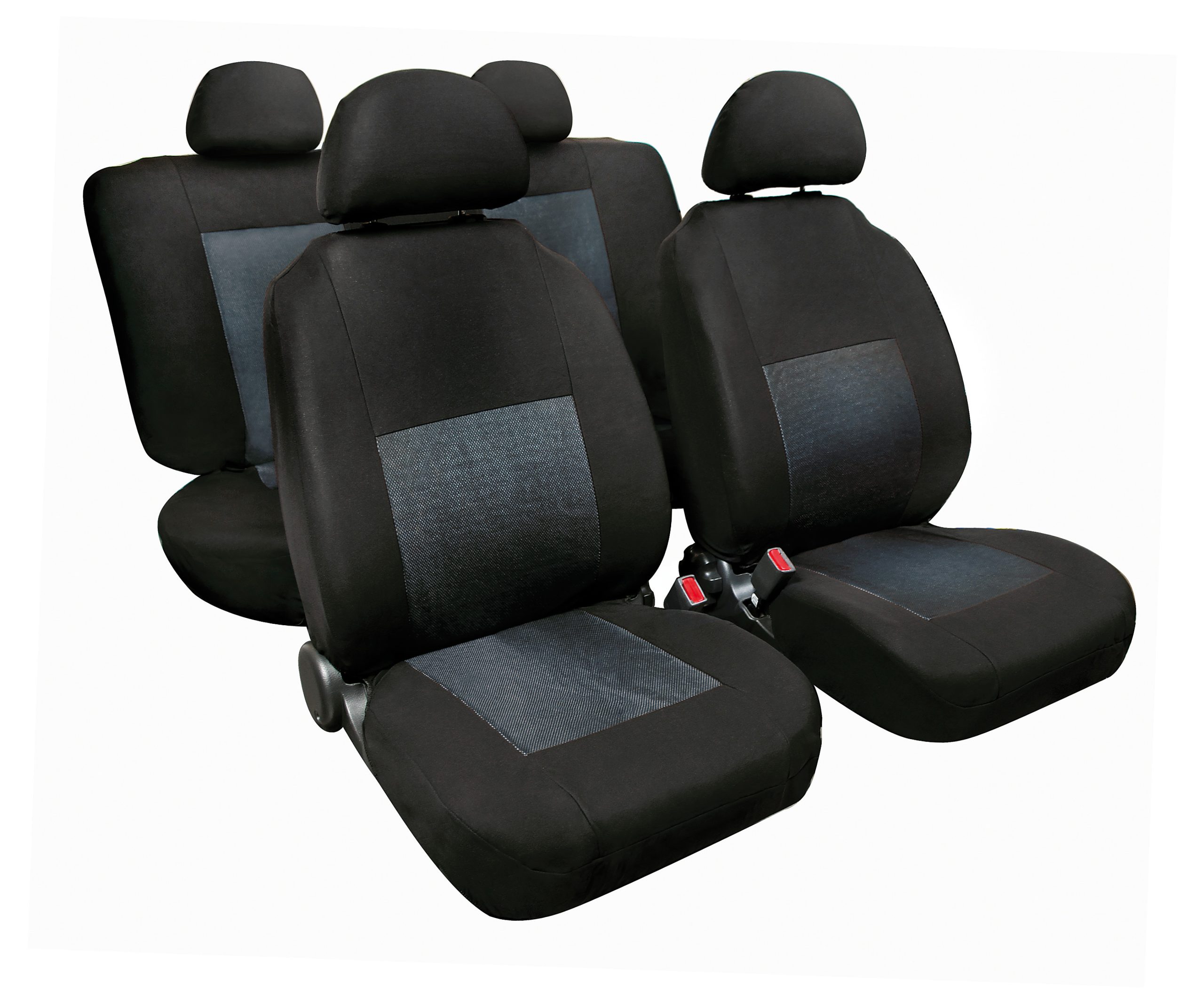 Sport, Set Fodere Coordinate In Jacquard - Grigio/nero