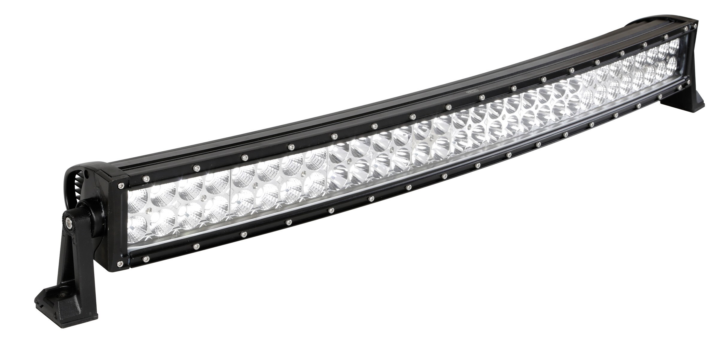 Barra A Led Con Struttura Curva In Alluminio, 12/24v - 80 cm