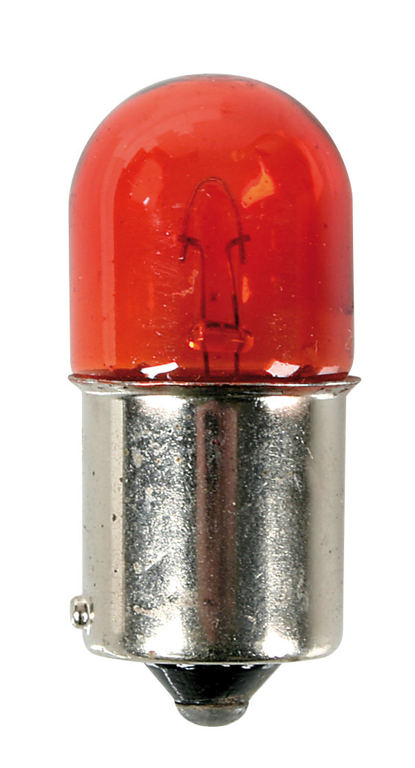 12v Lampada Sferica - Ry10w - 10w - Bau15s - 2 Pz  - Scatola - Arancio