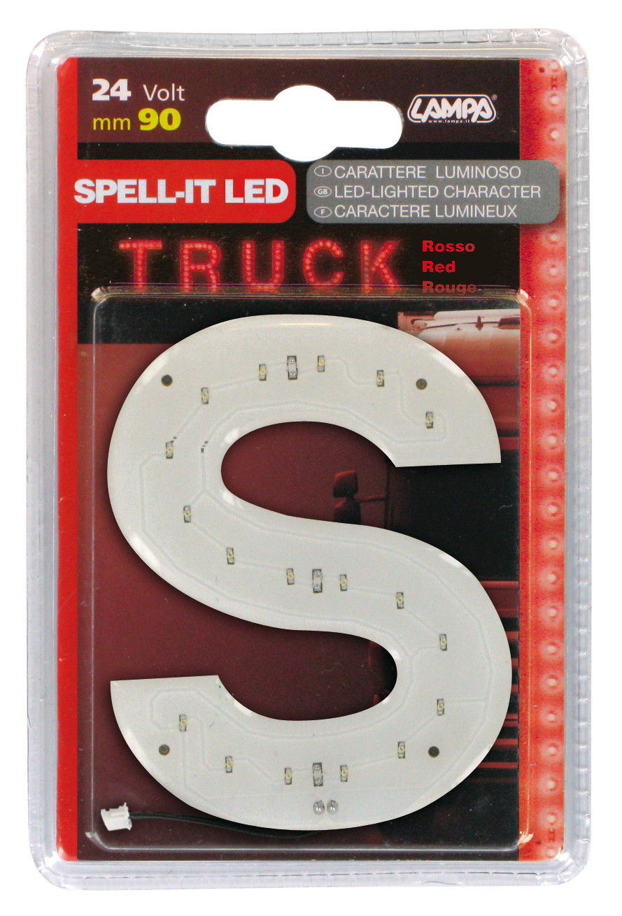 SpelL-It Led, 90 Mm, 24v - Rosso - S