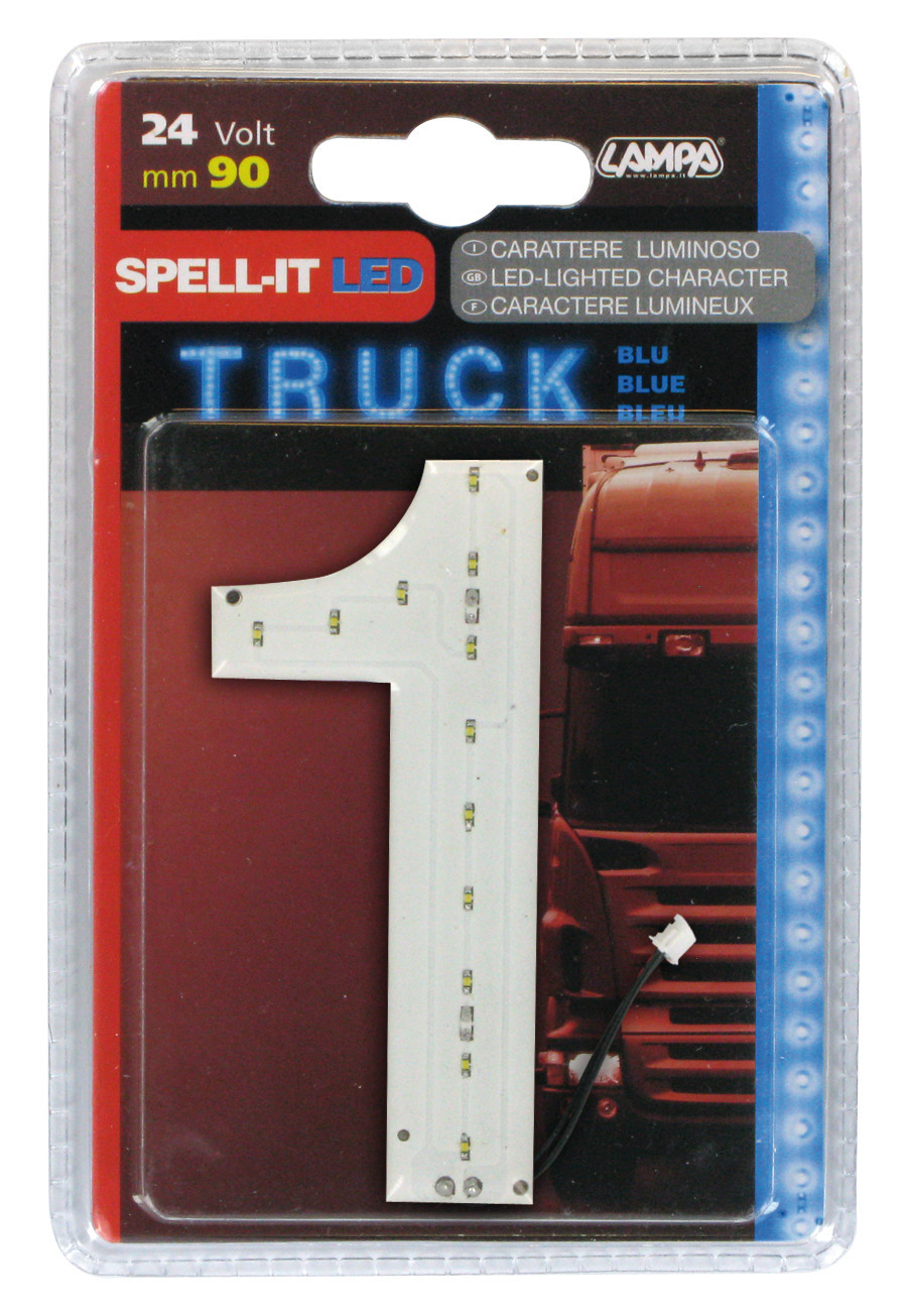 SpelL-It Led, 90 Mm, 24v - Blu - 1