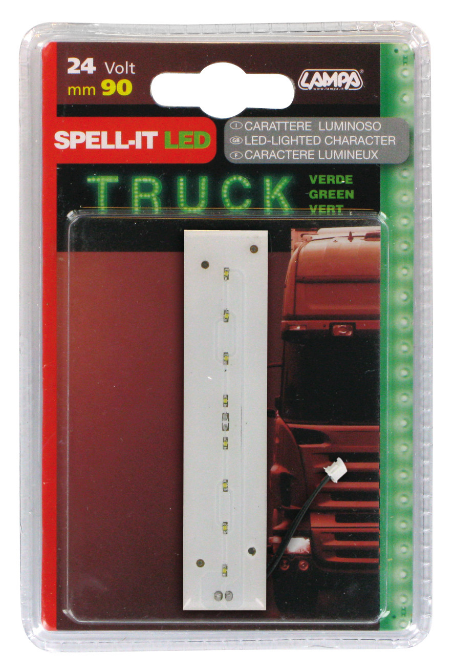 SpelL-It Led, 90 Mm, 24v - Verde - I