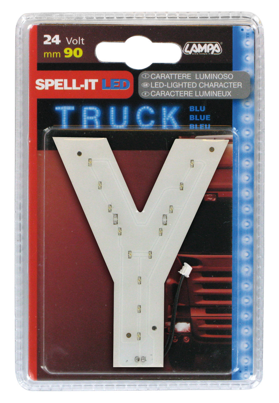 SpelL-It Led, 90 Mm, 24v - Blu - Y