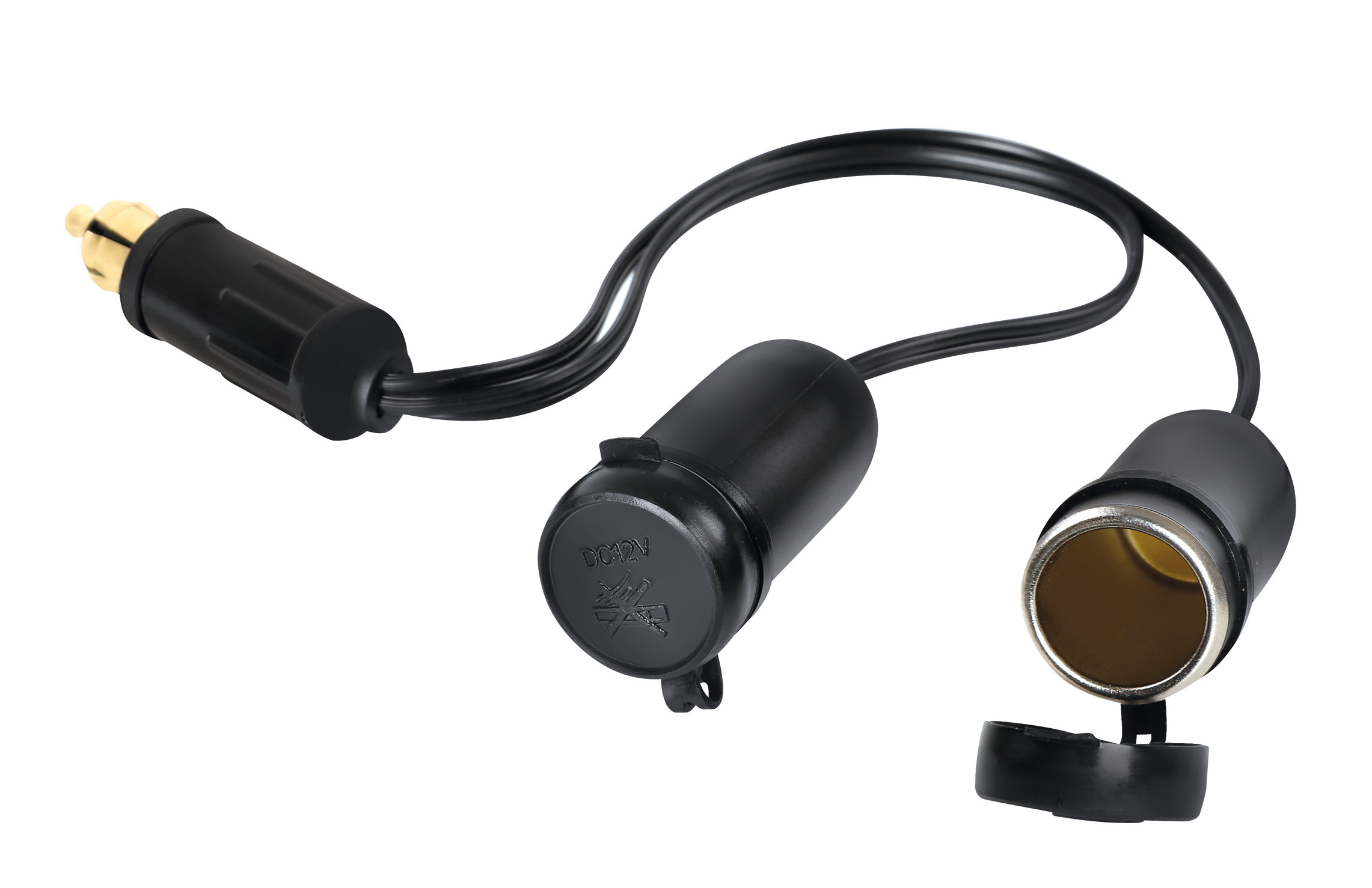 AD-2, Adattatore Presa Corrente Doppia, 12/24v