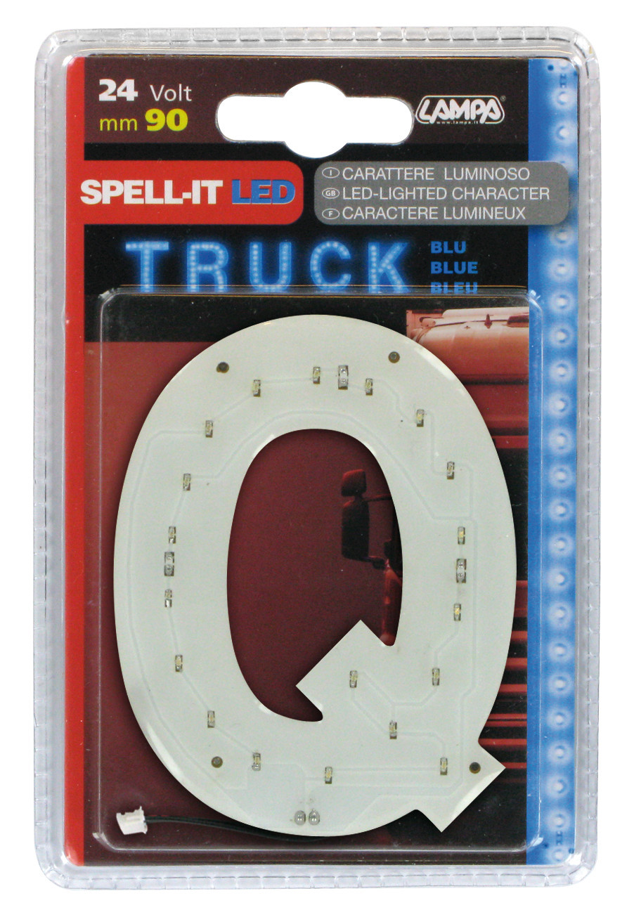 SpelL-It Led, 90 Mm, 24v - Blu - Q