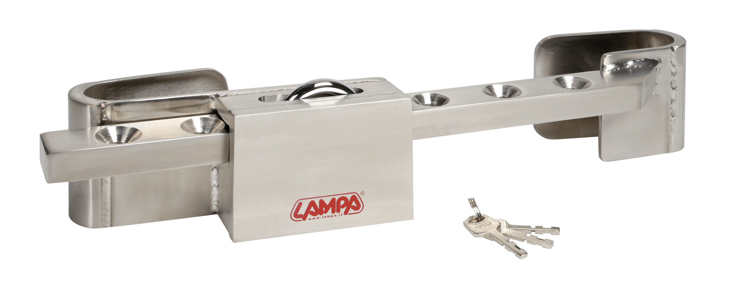 Zanna Jumbo, Lucchetto BloccA-Porte Posteriore In Acciaio Inox