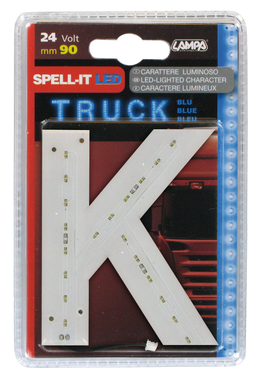 SpelL-It Led, 90 Mm, 24v - Blu - K