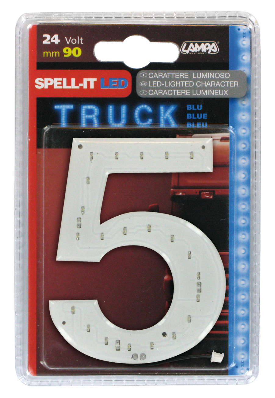 SpelL-It Led, 90 Mm, 24v - Blu - 5