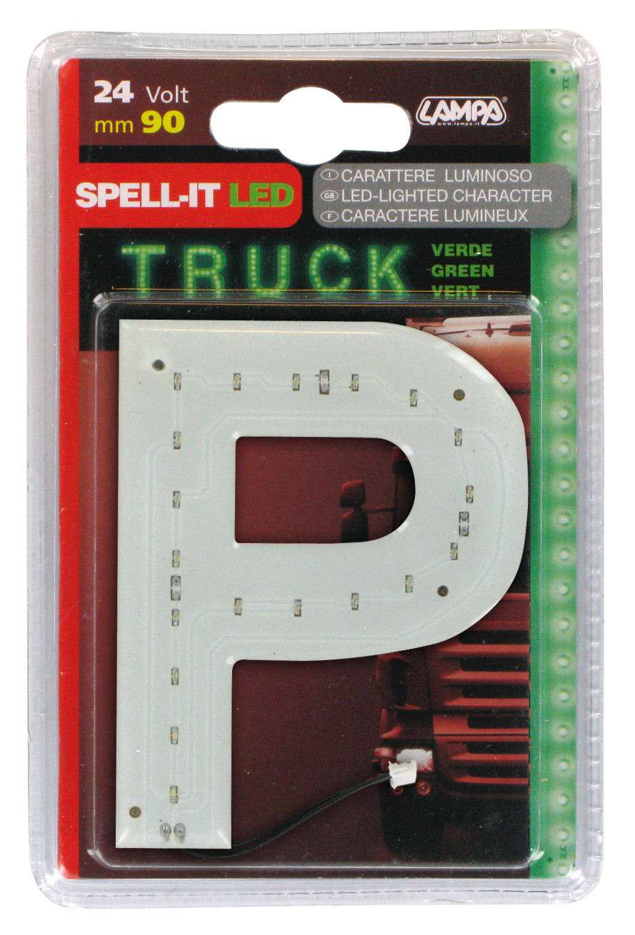 SpelL-It Led, 90 Mm, 24v - Verde - P