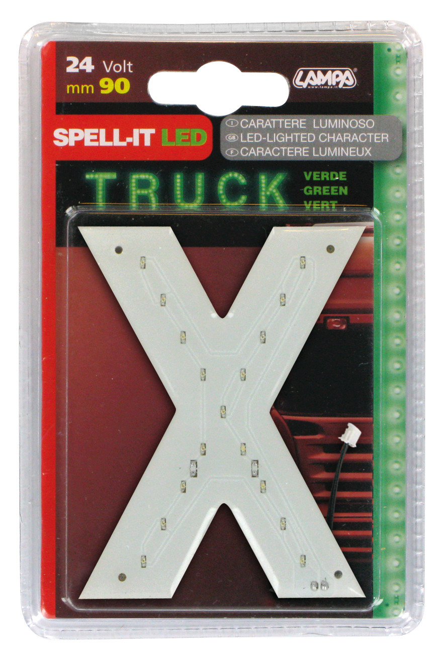 SpelL-It Led, 90 Mm, 24v - Verde - X