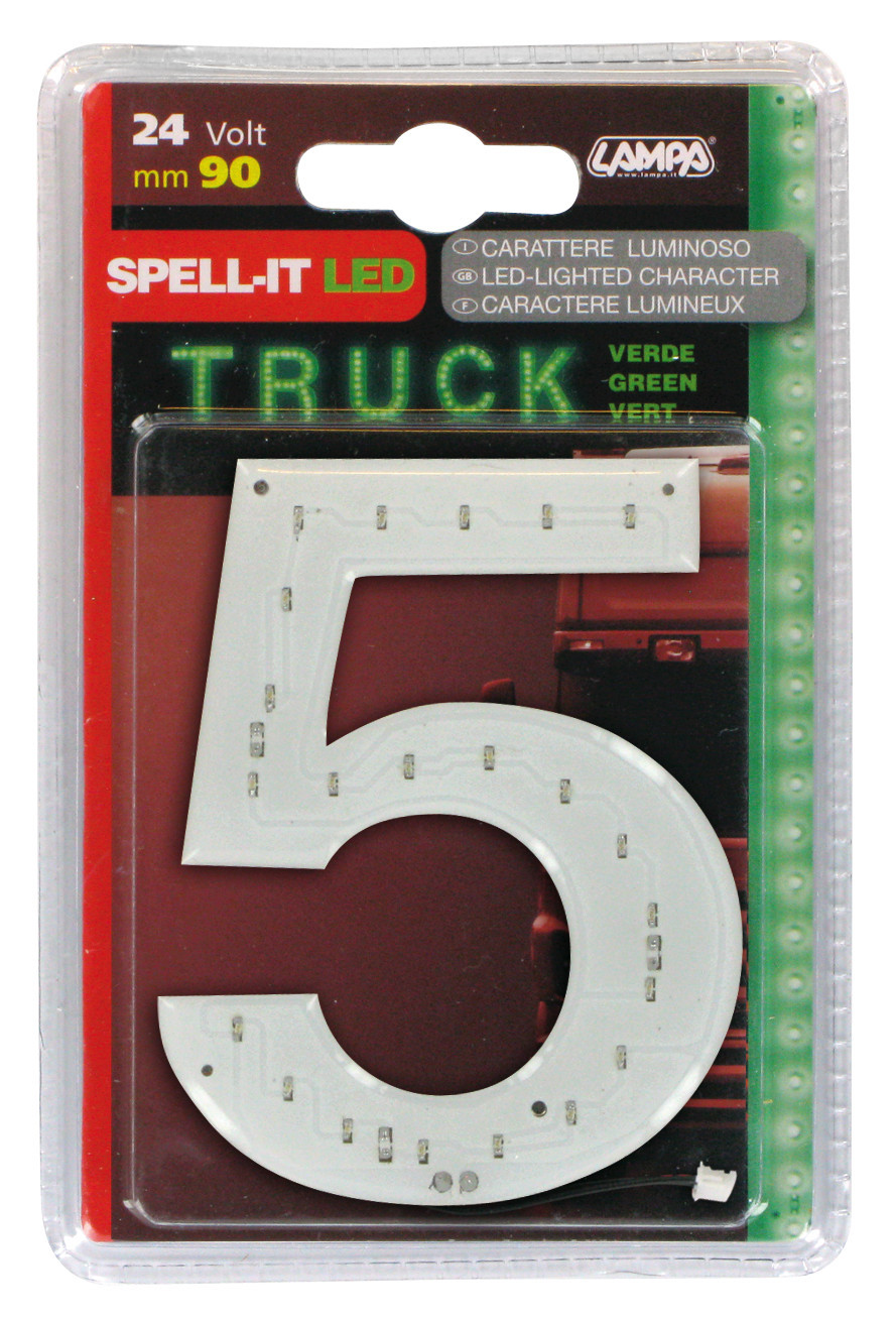 SpelL-It Led, 90 Mm, 24v - Verde - 5