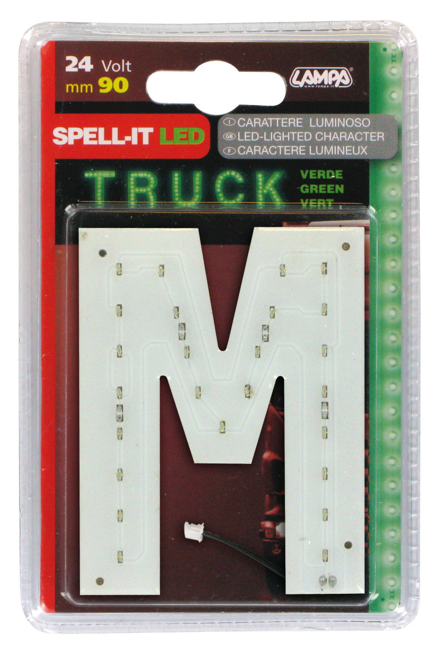 SpelL-It Led, 90 Mm, 24v - Verde - M