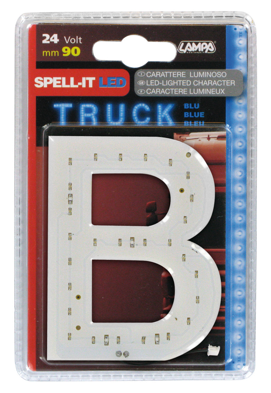 SpelL-It Led, 90 Mm, 24v - Blu - B