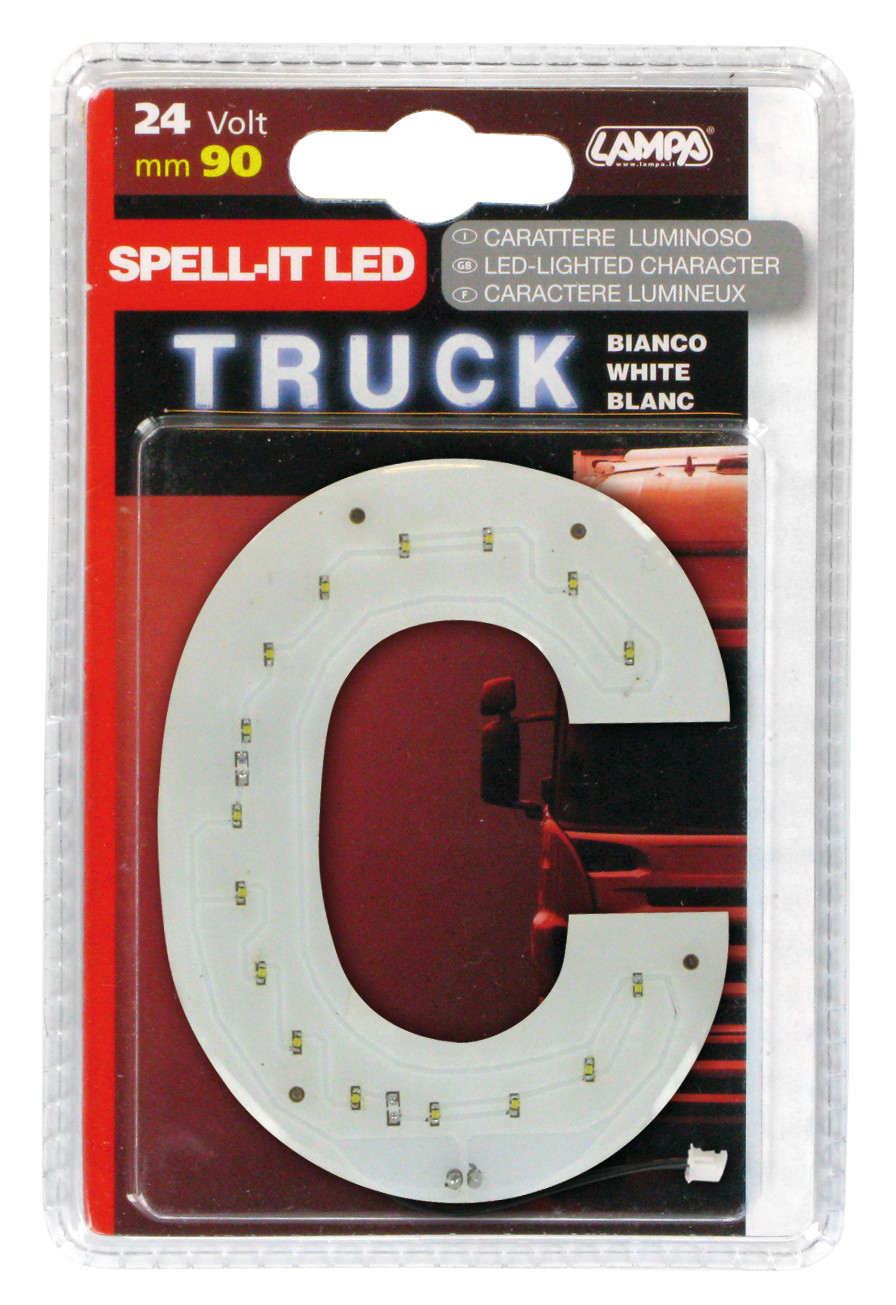 SpelL-It Led, 90 Mm, 24v - Bianco - C