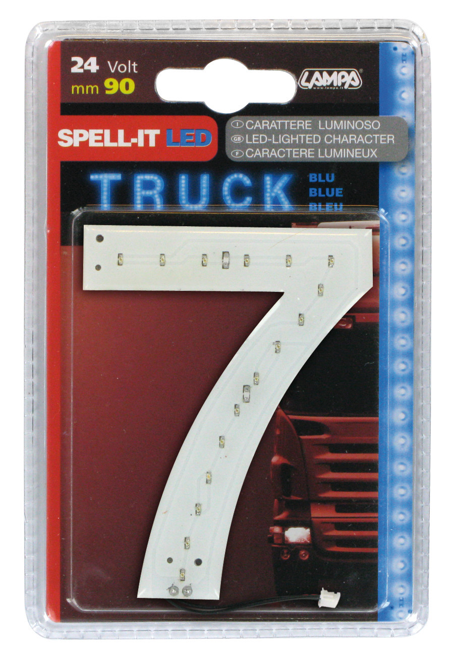SpelL-It Led, 90 Mm, 24v - Blu - 7