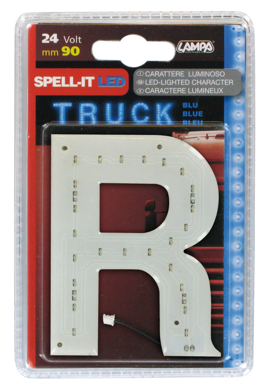 SpelL-It Led, 90 Mm, 24v - Blu - R