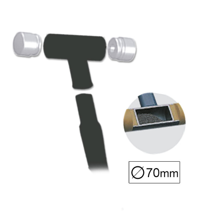 Punta Di Ricambio Martello Nylon Ø70mm