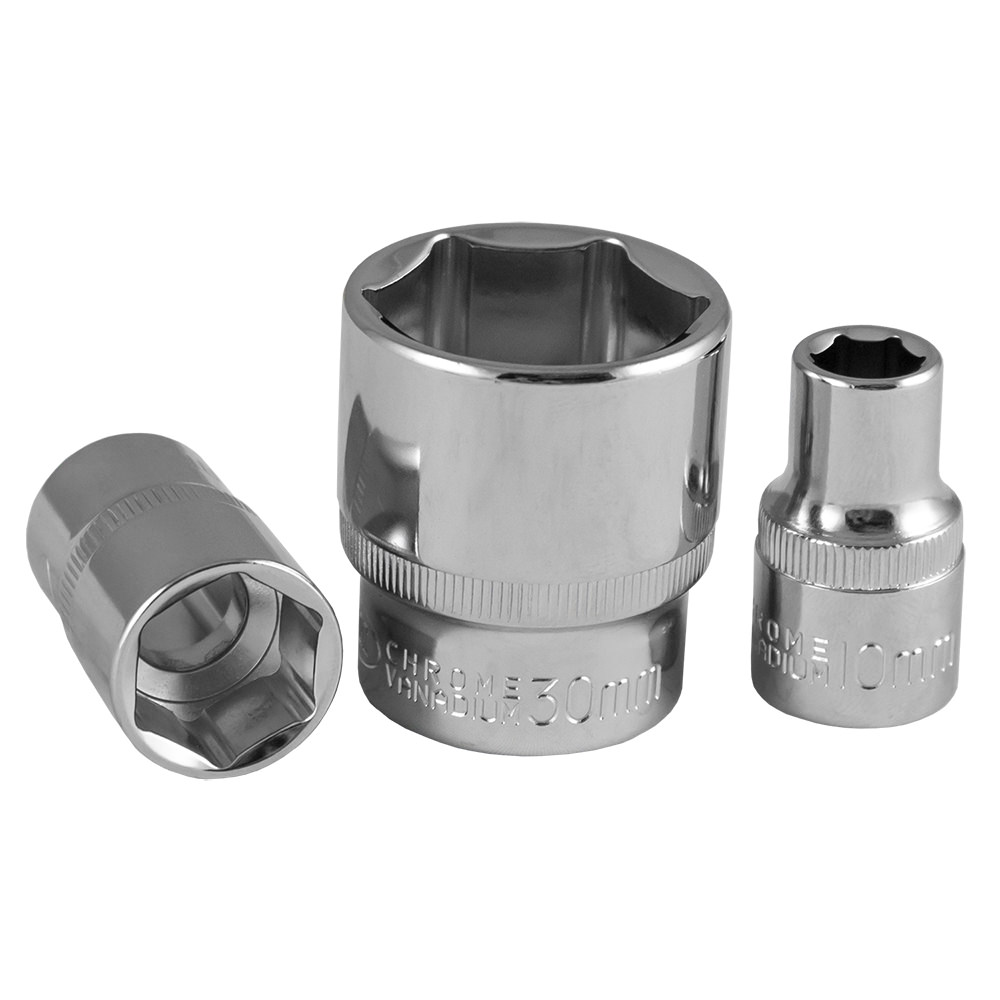 1/2" Bussole Hex Mini Di 13mm Cromata