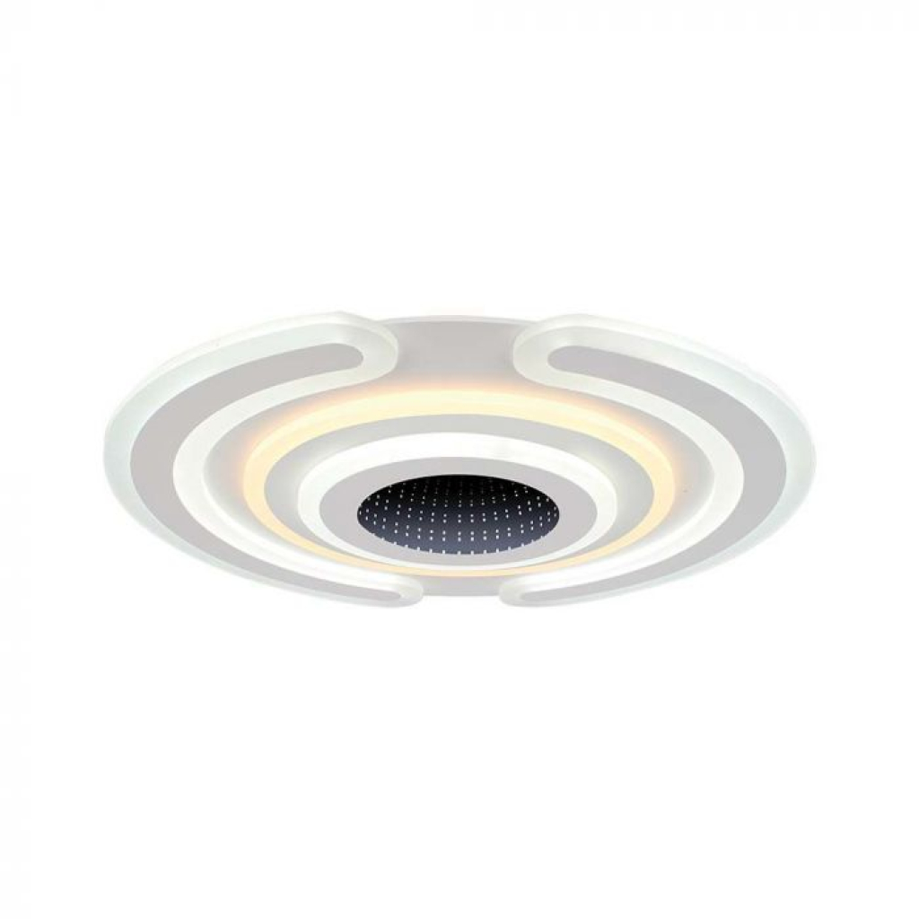 95w Designer Smart Ceiling Light (52*5cm) Cct: 3000k+6000k Dimmable + Remote Control
