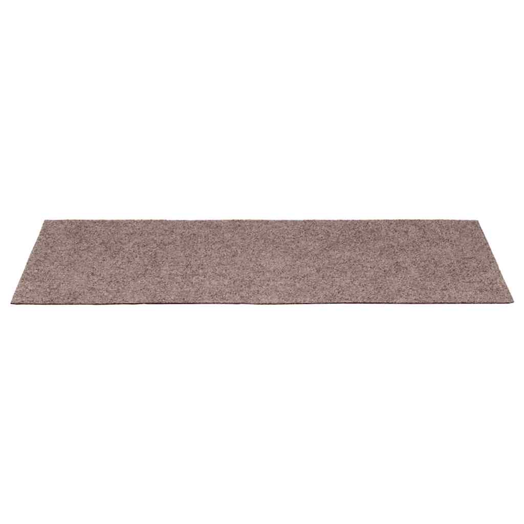 Tappetini Per Scale Autoadesivi 10 Pz 65x21x4 Cm Crema Bordo Rettangolare - Image 4
