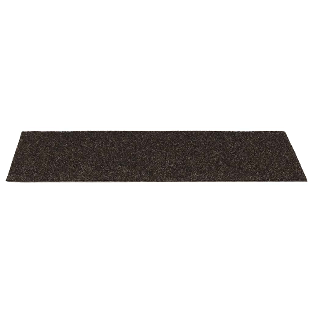Tappetini Per Scale Autoadesivi 15 Pz 60x25 Cm Marrone Scuro Rettangolari - Image 4
