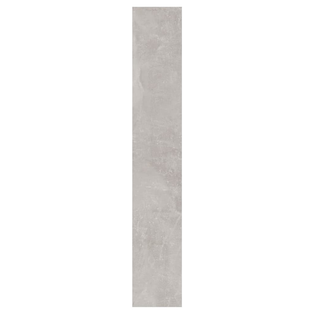 Scarpiera Con Specchio A 3 Livelli Grigio Cemento 63x17x102,5cm - Image 5