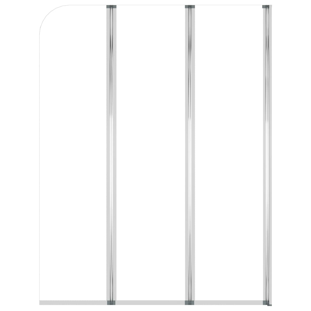 Cabine Da Bagno 2 Pz 104x130 Cm In Vetro Temperato Trasparente - Image 5