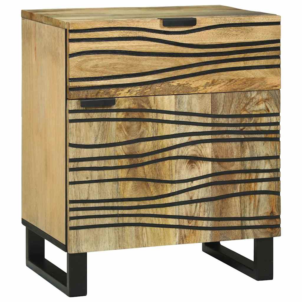Armadio Da Notte Con Cassetto Marrone 50 X 33 X 60 cm